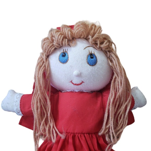 Vintage Topsy Turvy Red Riding Hood Fairy Tale Doll Grandma Wolf See Description - Picture 3 of 10